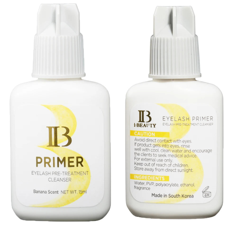I Beauty Eyelashes Extension Primer Pre Treatment Lash Cleaner False Eye Lashes Cleanser Original IB Banana Rose Scent