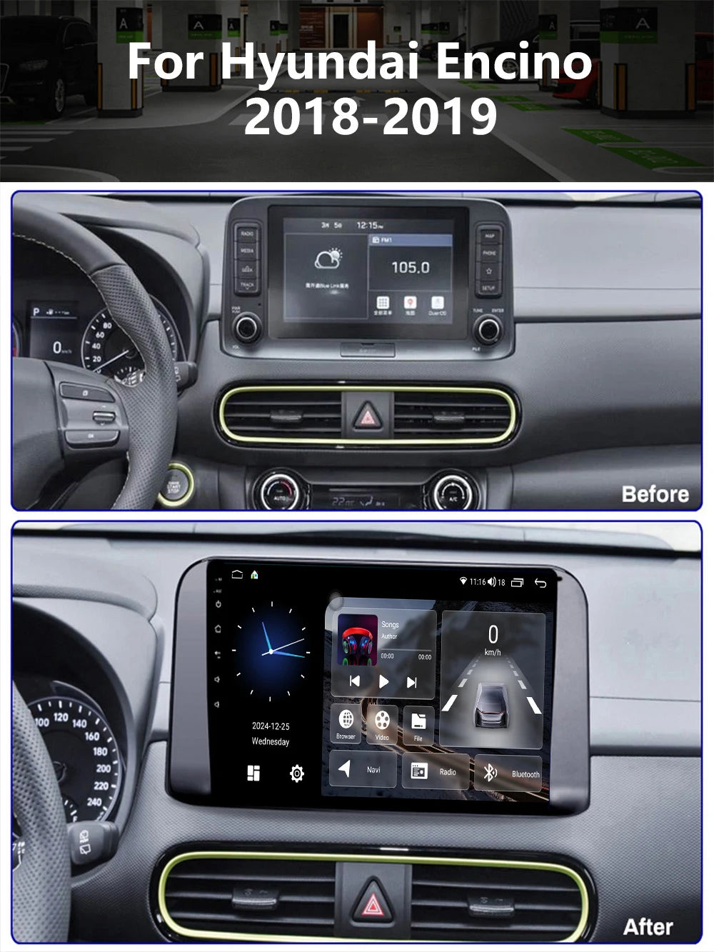 Android 15 Car Electronics Radio For Kia Borrego 2008 - 2016 Multimedia Video Player Navigation GPS 4G WIFI QLED Screen Carplay