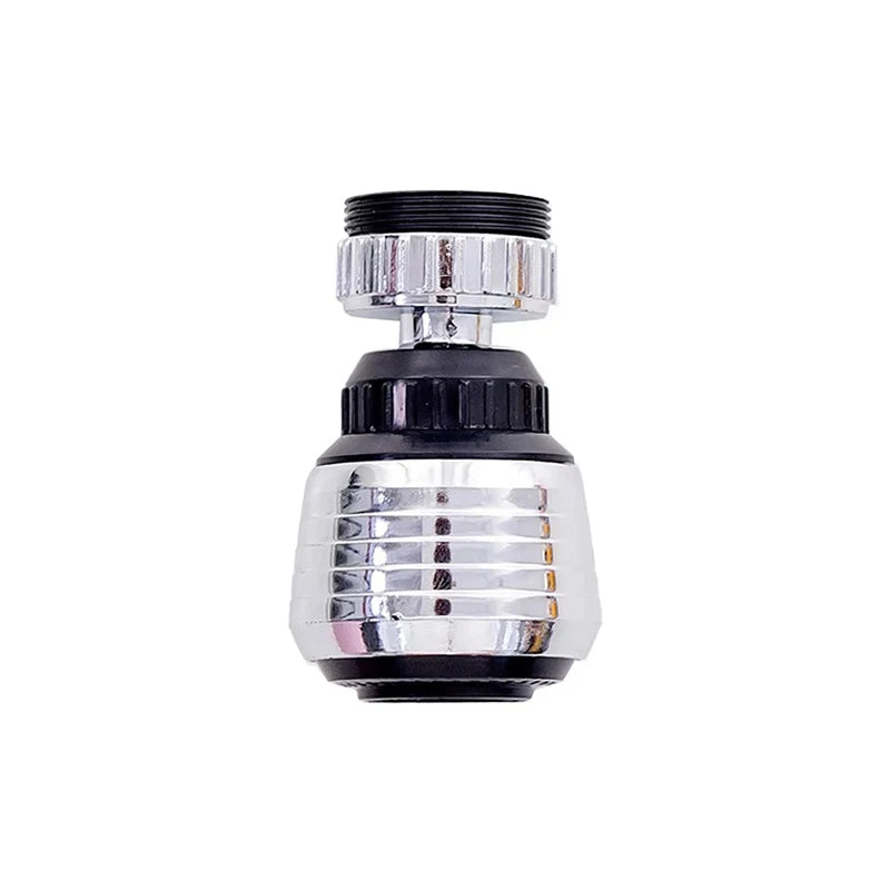 Kitchen Faucet Accessories ABS Material Faucet Extender 360° Rotating Swivel Splash-proof Faucet Adapter
