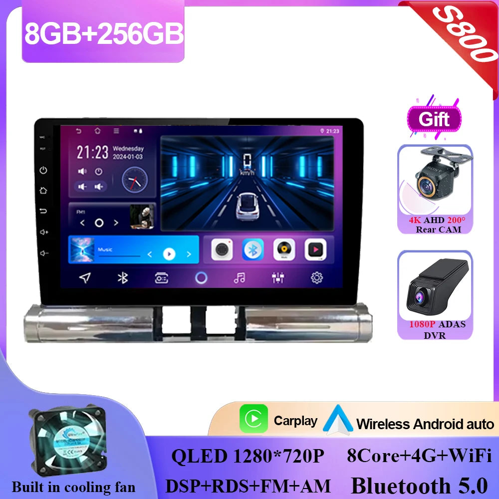 5G Wifi Car Radio For Citroen C3 2018 - 2023 Qualcomm Snapdragon Android Auto Dvd Auto Radio stereo Head Unit Player GPs No 2din