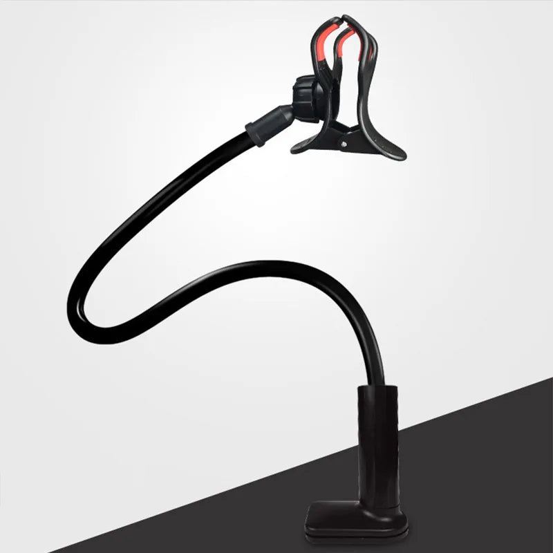Flexible 360 Clip Desktop Mount Bracket Phone Stand Universal Phone Holder Long Arm Cell Phone Support for Bedroom KitchenParlor