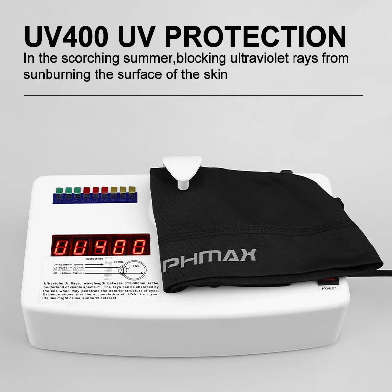 PHMAX High Quality Dark Headwear Bandana Cycling Sports Cold Cap Running Absorbent Breathable Hat Cycling Cap Thin Summer