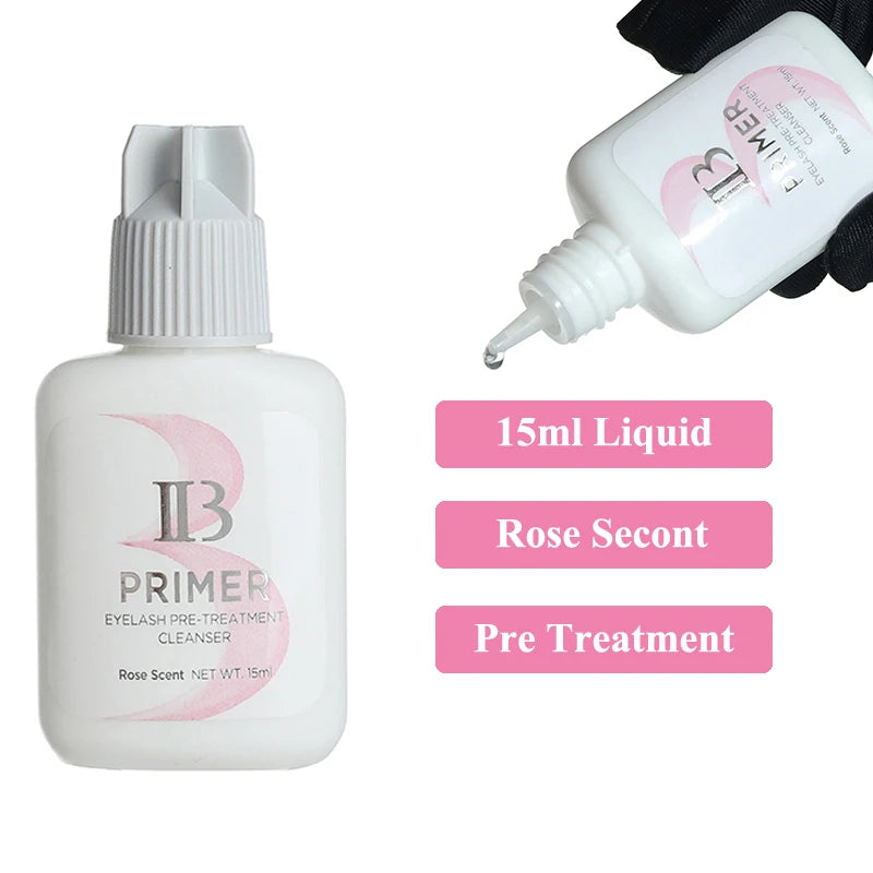 I Beauty Eyelashes Extension Primer Pre Treatment Lash Cleaner False Eye Lashes Cleanser Original IB Banana Rose Scent