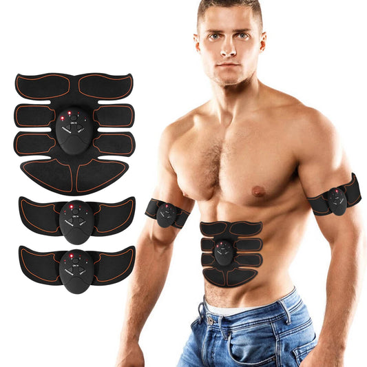 Muscle Stimulator Hips Arms Abdomen Muscle Trainer Abs EMS Wireless Smart Abdominal Muscle Toner Home Slimming Fitness Machine