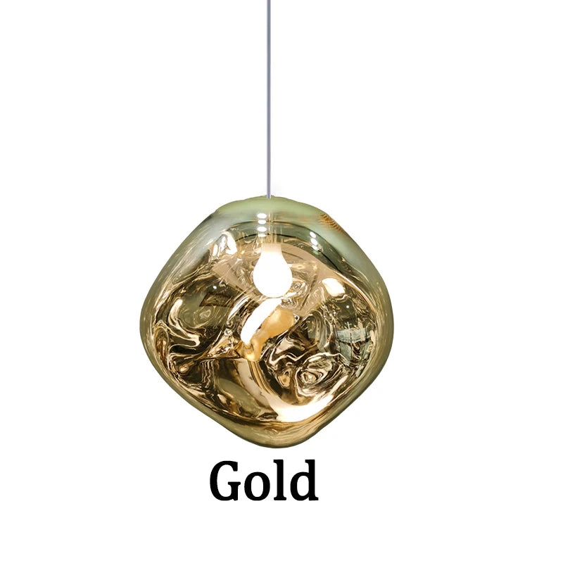 Modern Lava LED Chandeliers PVC Lighting Living Room Deco Hanging Lamp Kitchen Light Fixtures Indoor Home Chandelier Lighting