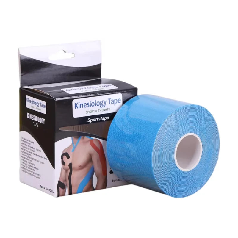 5CMX5M Athletic Elastoplast Injury Sports Tape Muscle Recovery Patch Lift Chest Anti Sagging Knee Elbow Stretch Fitness Brace