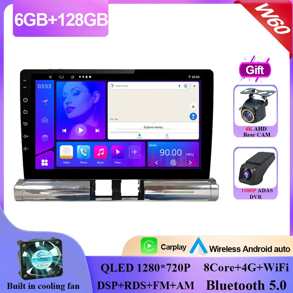 5G Wifi Car Radio For Citroen C3 2018 - 2023 Qualcomm Snapdragon Android Auto Dvd Auto Radio stereo Head Unit Player GPs No 2din