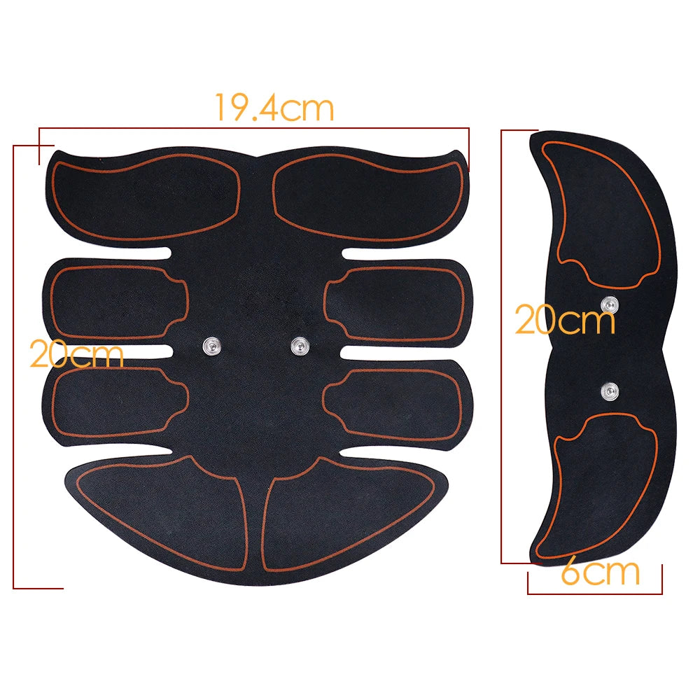Muscle Stimulator Hips Arms Abdomen Muscle Trainer Abs EMS Wireless Smart Abdominal Muscle Toner Home Slimming Fitness Machine