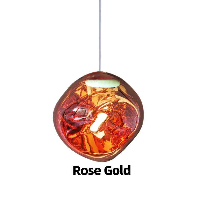 Modern Lava LED Chandeliers PVC Lighting Living Room Deco Hanging Lamp Kitchen Light Fixtures Indoor Home Chandelier Lighting