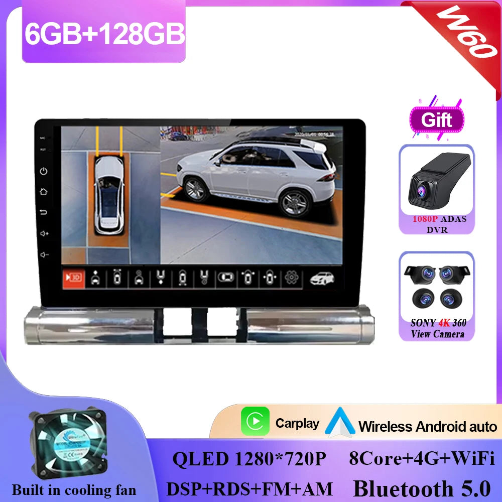 5G Wifi Car Radio For Citroen C3 2018 - 2023 Qualcomm Snapdragon Android Auto Dvd Auto Radio stereo Head Unit Player GPs No 2din