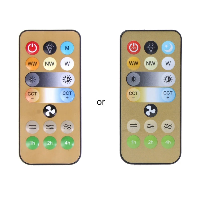Remote Control for E27 Indoor Led Light Ceiling Fan Bedroom Kitchen Decor Lamps