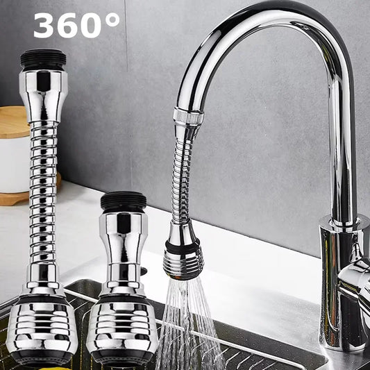 360 ° adjustment kitchen faucet extender  dual mode water-saving pressurized faucet extender filter spray bathroom kitchen gadge
