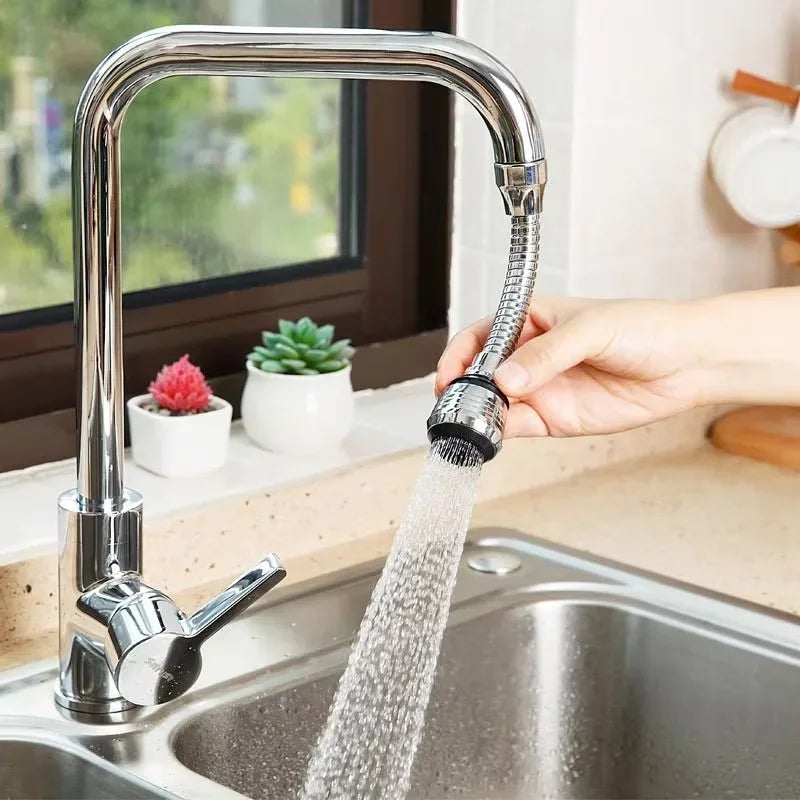 360 ° adjustment kitchen faucet extender  dual mode water-saving pressurized faucet extender filter spray bathroom kitchen gadge