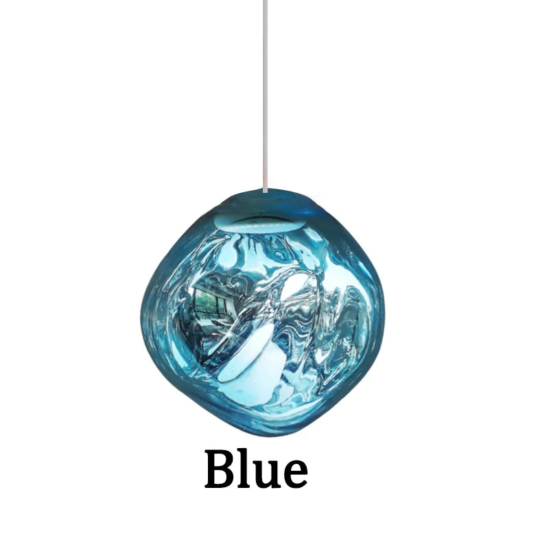 Modern Lava LED Chandeliers PVC Lighting Living Room Deco Hanging Lamp Kitchen Light Fixtures Indoor Home Chandelier Lighting
