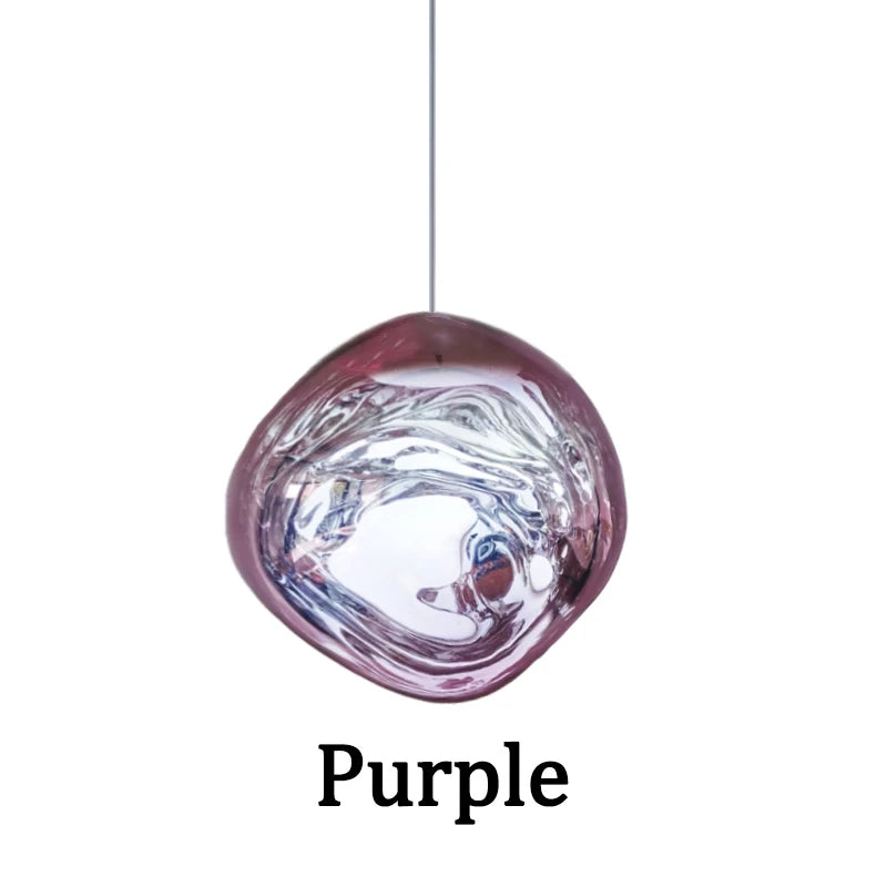 Modern Lava LED Chandeliers PVC Lighting Living Room Deco Hanging Lamp Kitchen Light Fixtures Indoor Home Chandelier Lighting