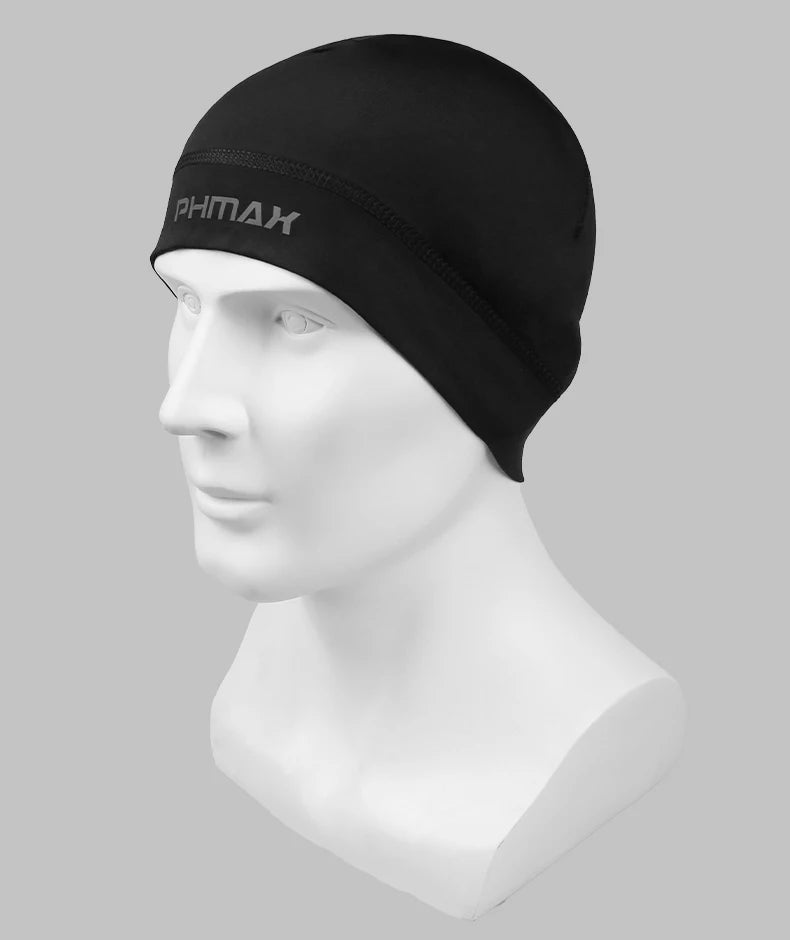 PHMAX High Quality Dark Headwear Bandana Cycling Sports Cold Cap Running Absorbent Breathable Hat Cycling Cap Thin Summer