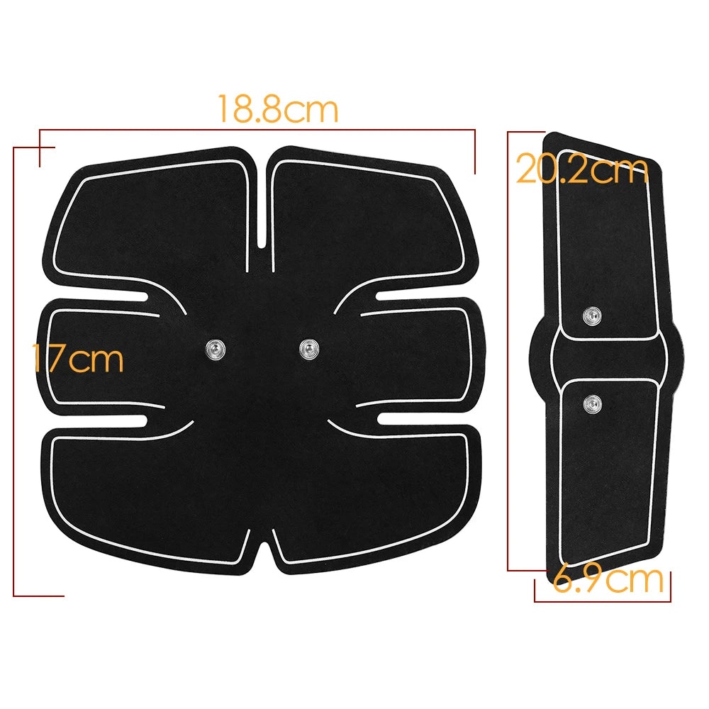 Muscle Stimulator Hips Arms Abdomen Muscle Trainer Abs EMS Wireless Smart Abdominal Muscle Toner Home Slimming Fitness Machine